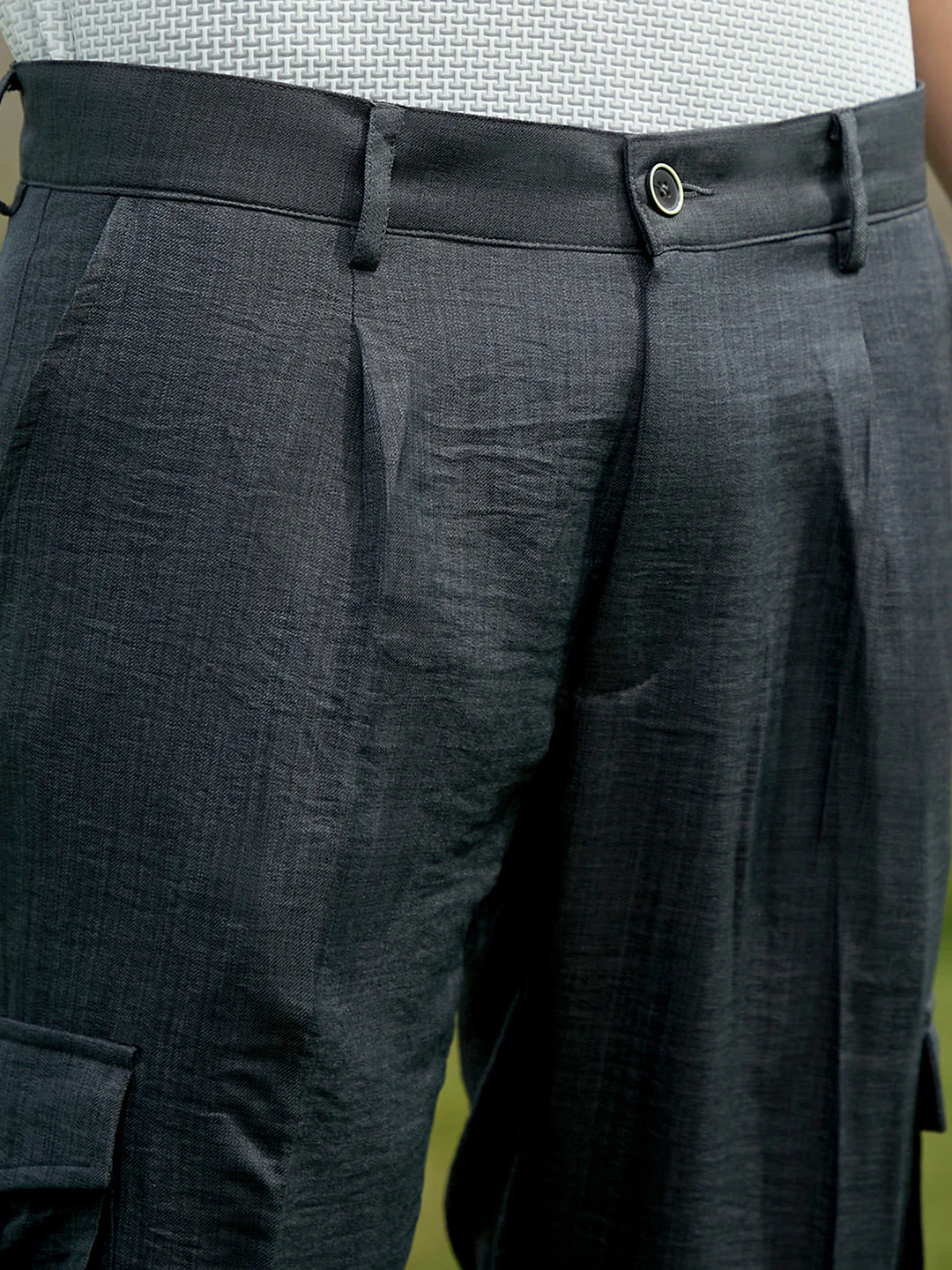 Lightweight - Crinkled Utility Trousers - Image 7