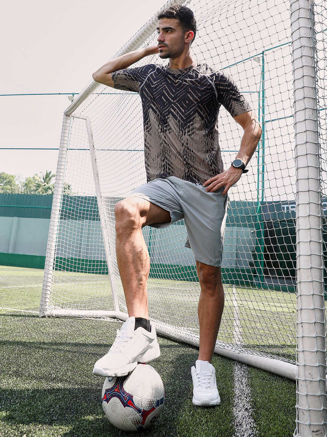 Faded-Chevron Activewear T-Shirt - Image 6