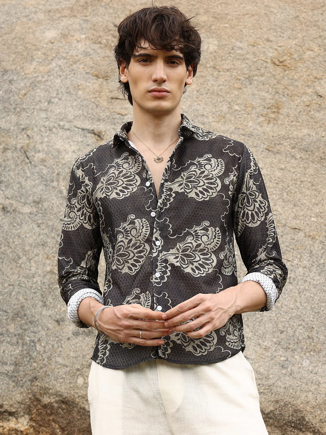 Floral Block Shirt - Image 2