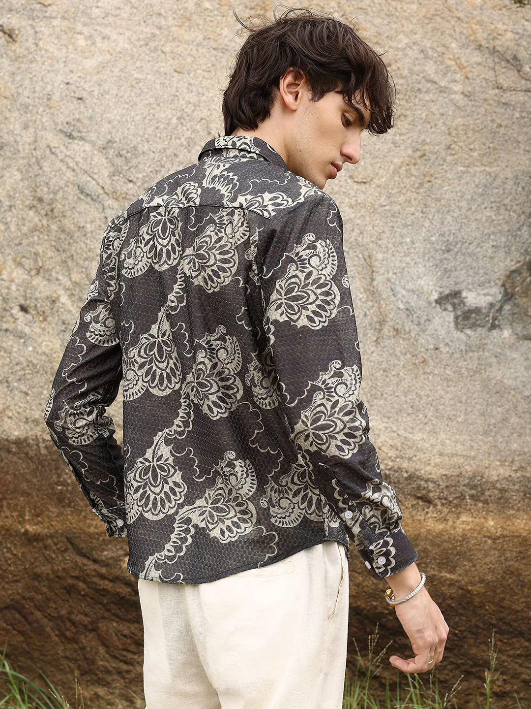 Floral Block Shirt - Image 4