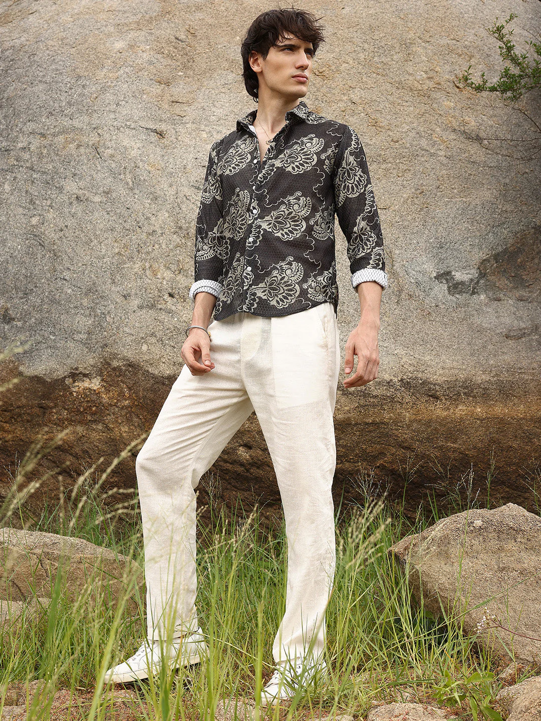 Floral Block Shirt - Image 5