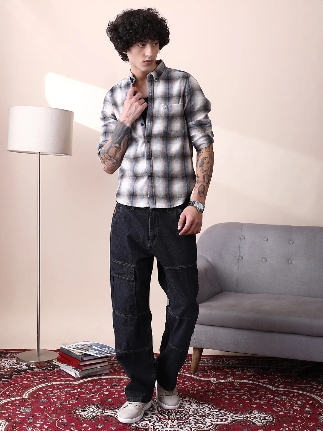 Gradient-Graph Regular Shirt - Image 5