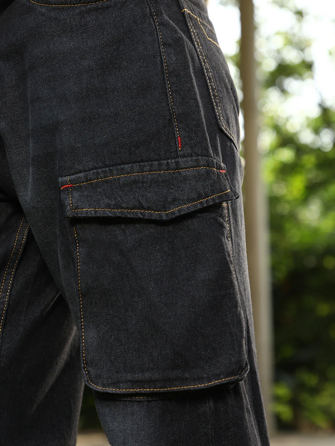 Washed Straight-Leg Denim Jeans - Image 8