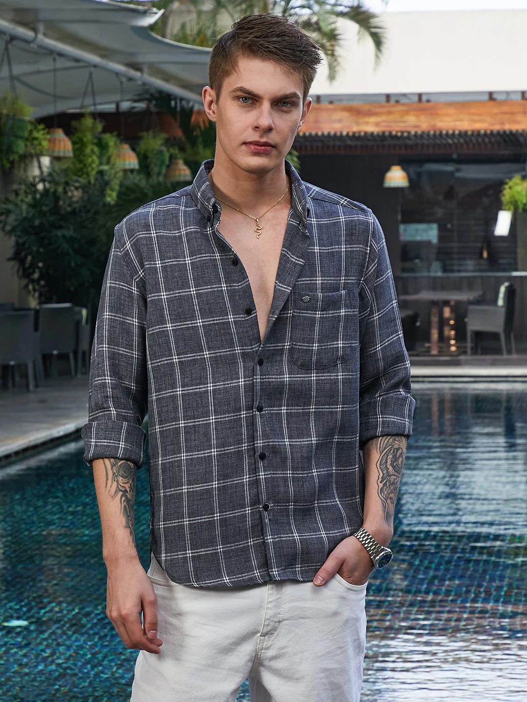 BiGraph-Check Shirt - Image 2