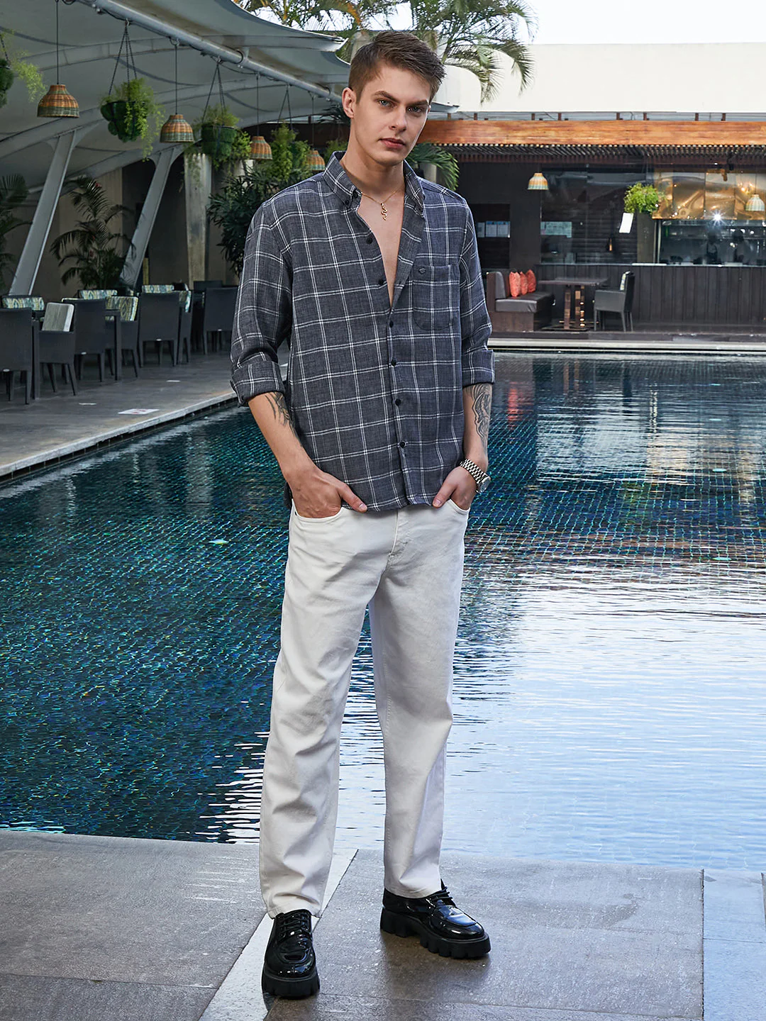 BiGraph-Check Shirt - Image 5