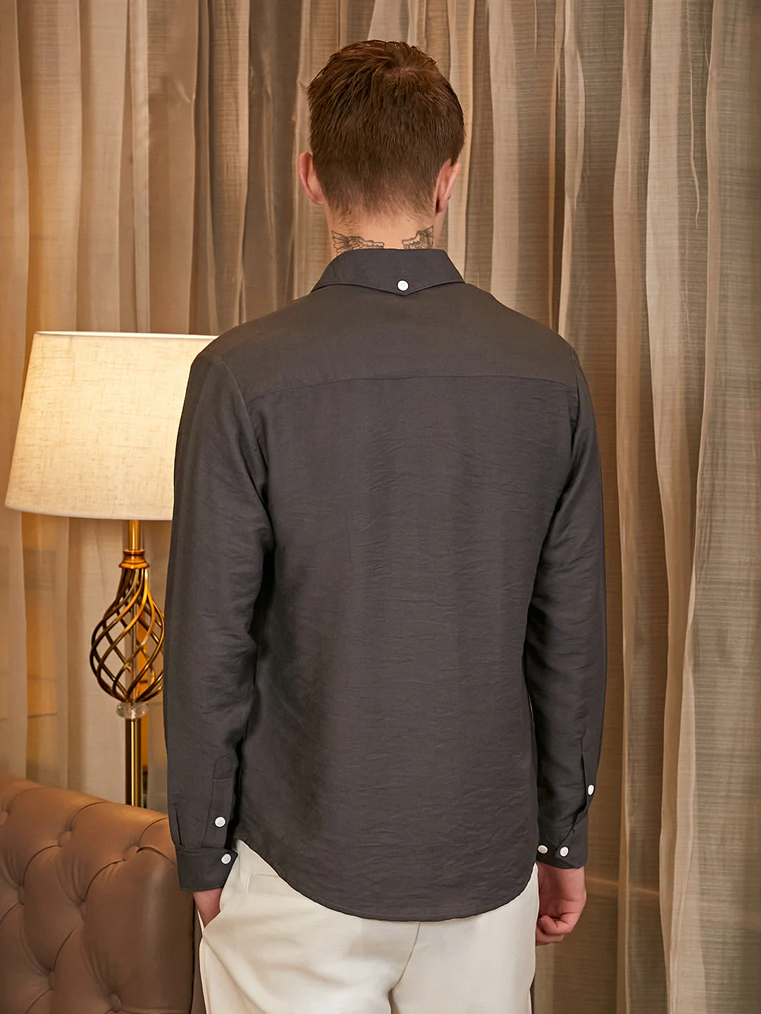 Breezy Wrinked Relaxed Shirt - Image 4