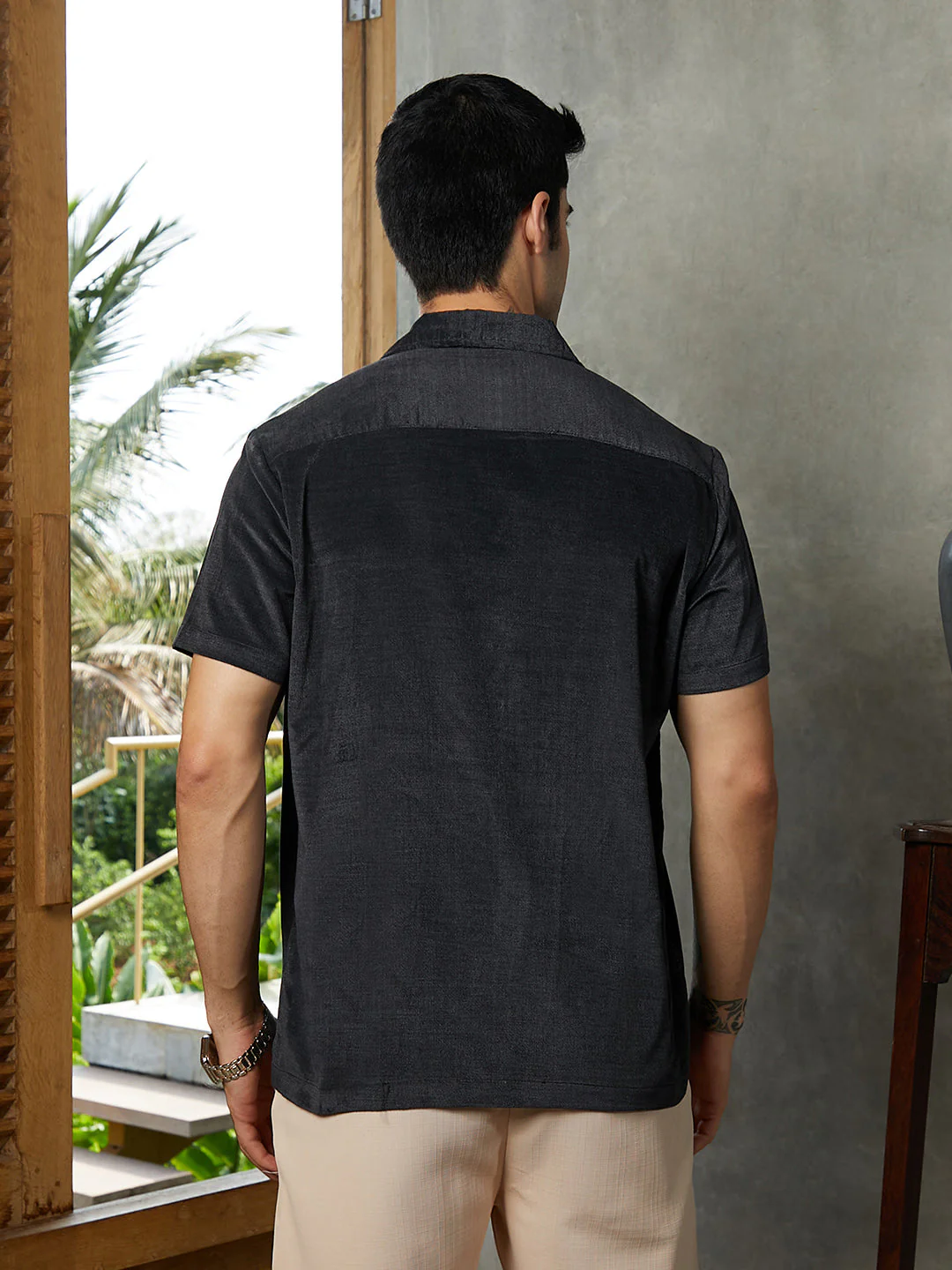 Cuban Panelled Shirt - Image 4