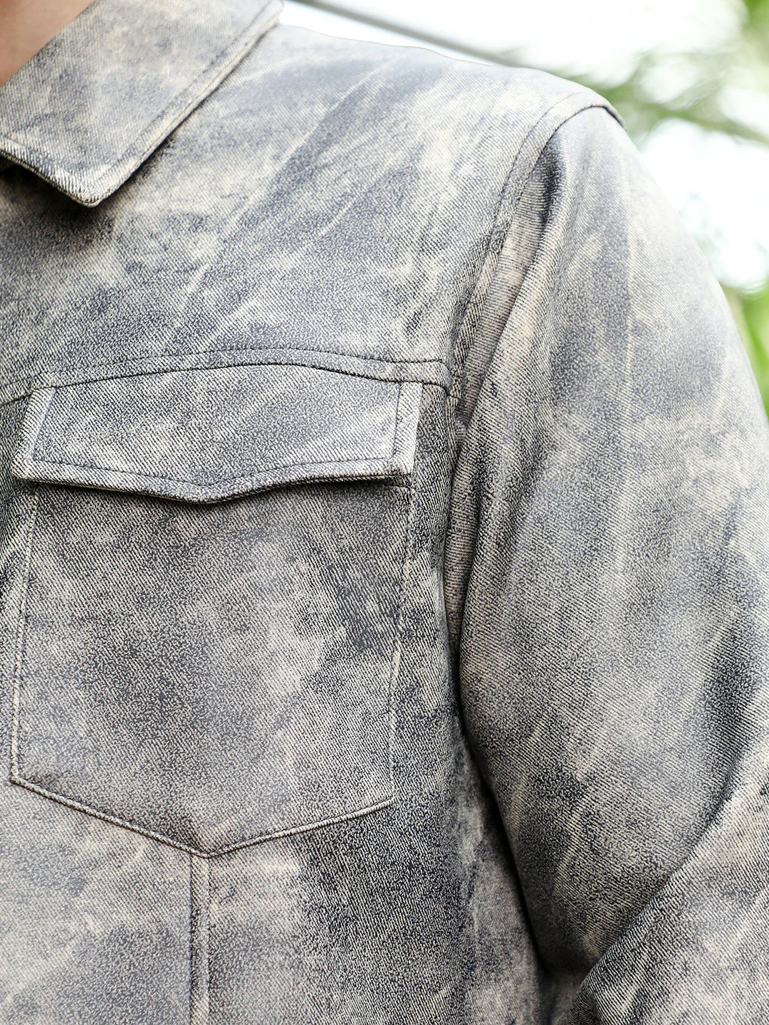 Dye Utility-Twill Bomber Jacket - Image 8