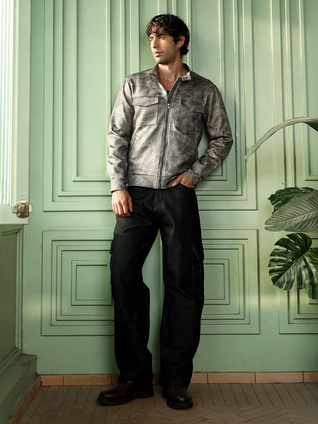 Dye Utility-Twill Rider Jacket - Image 4