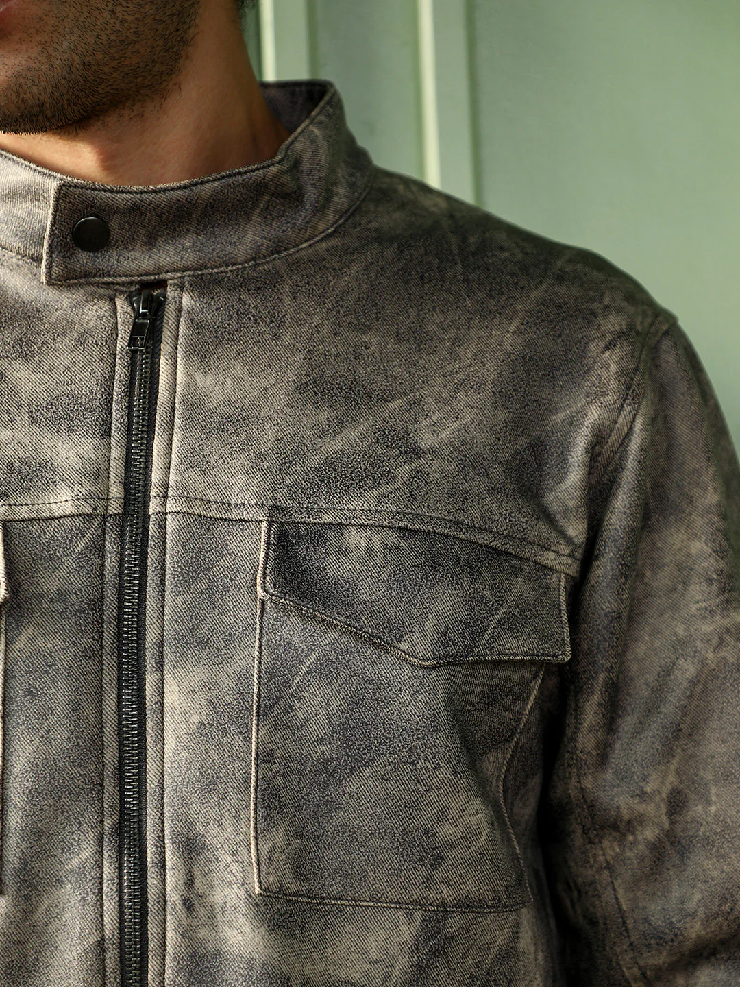 Dye Utility-Twill Rider Jacket - Image 7