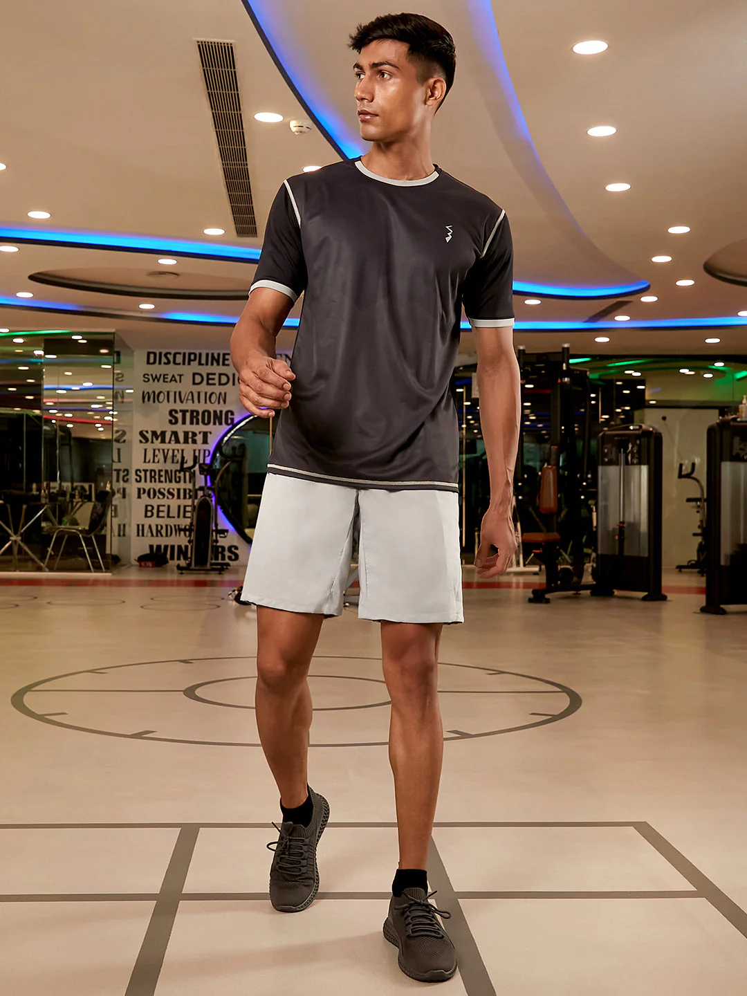 Geometric Activewear T-Shirt - Image 5
