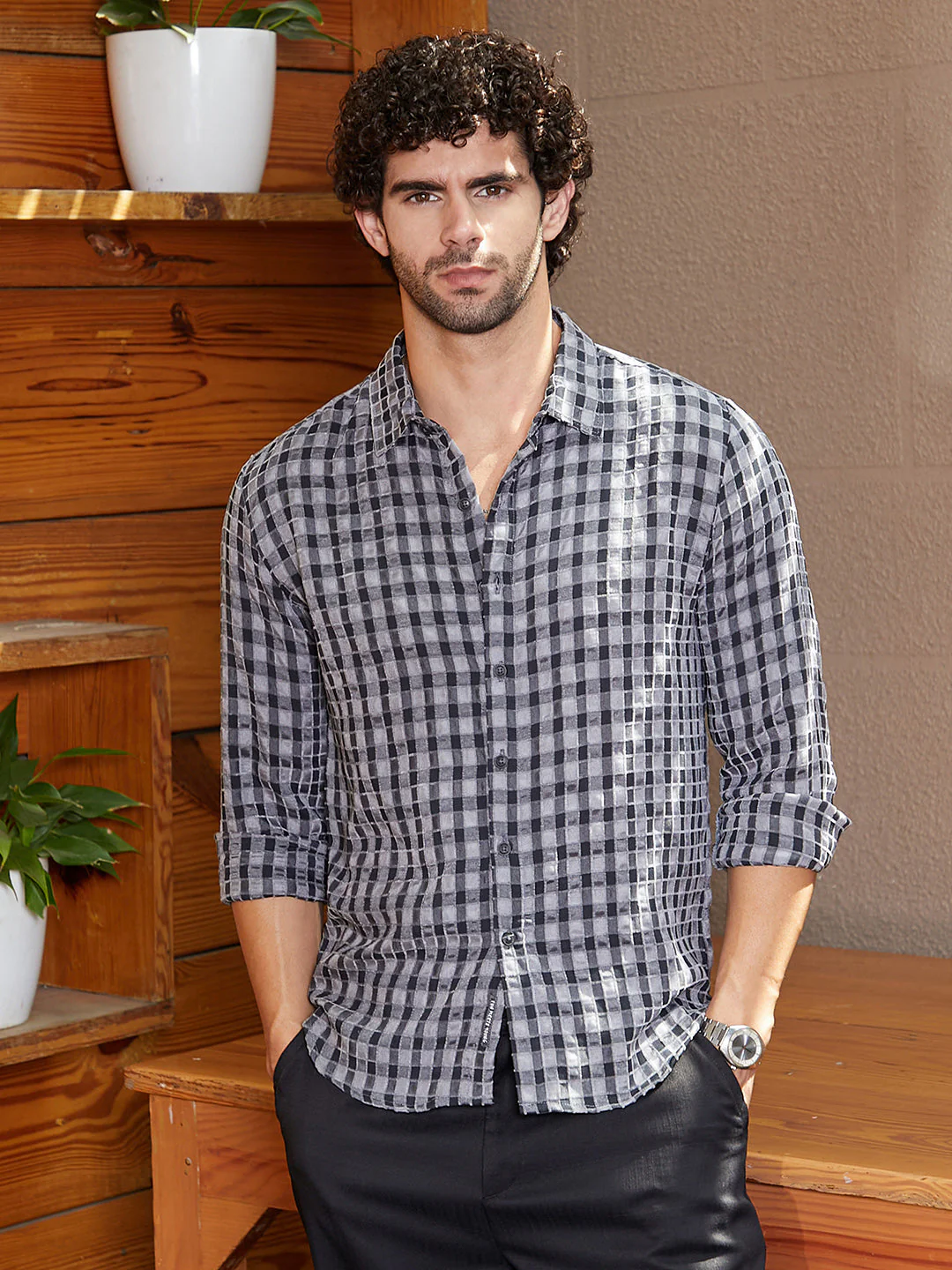 Glen Check Shirt - Image 2
