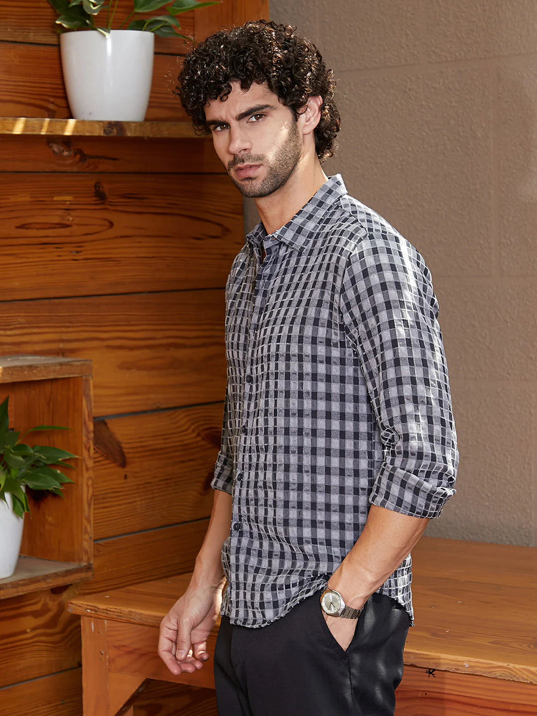 Glen Check Shirt - Image 3
