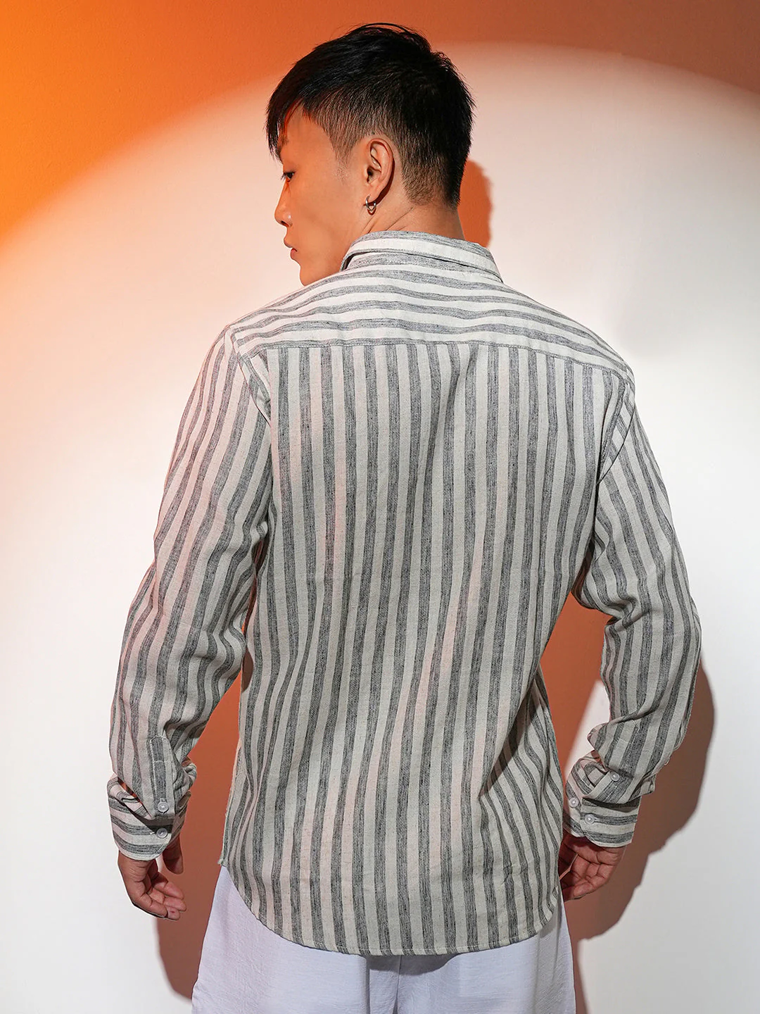 Heathered-Stripe Shirt - Image 4