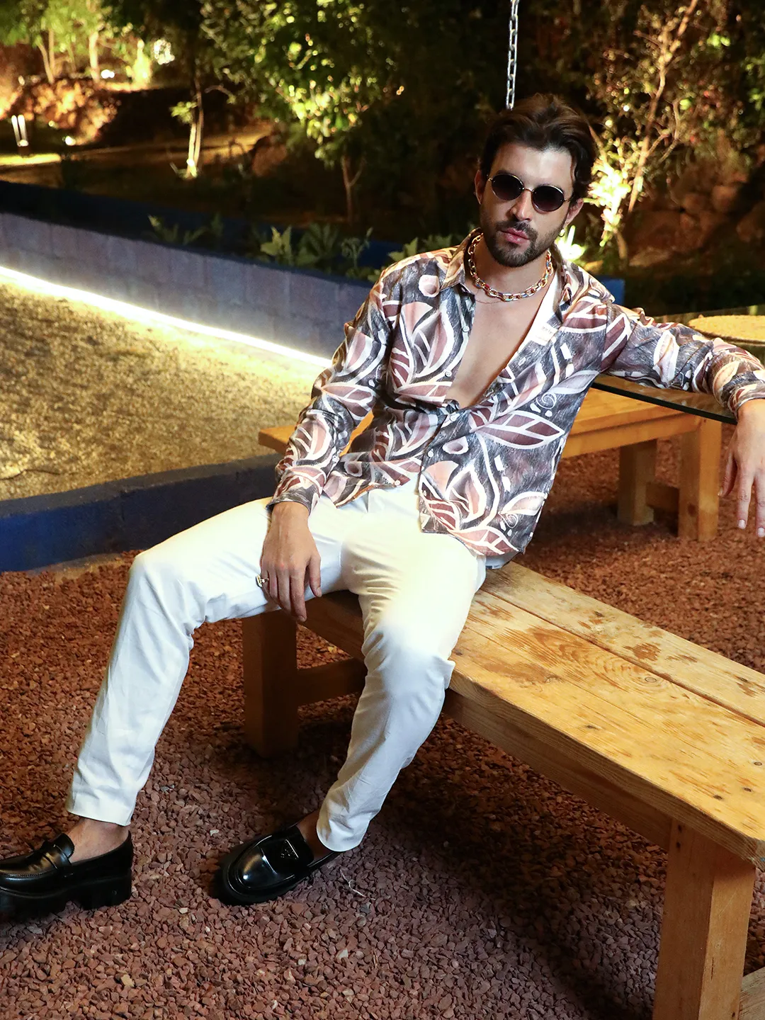 Marble Foliage Shirt - Image 3