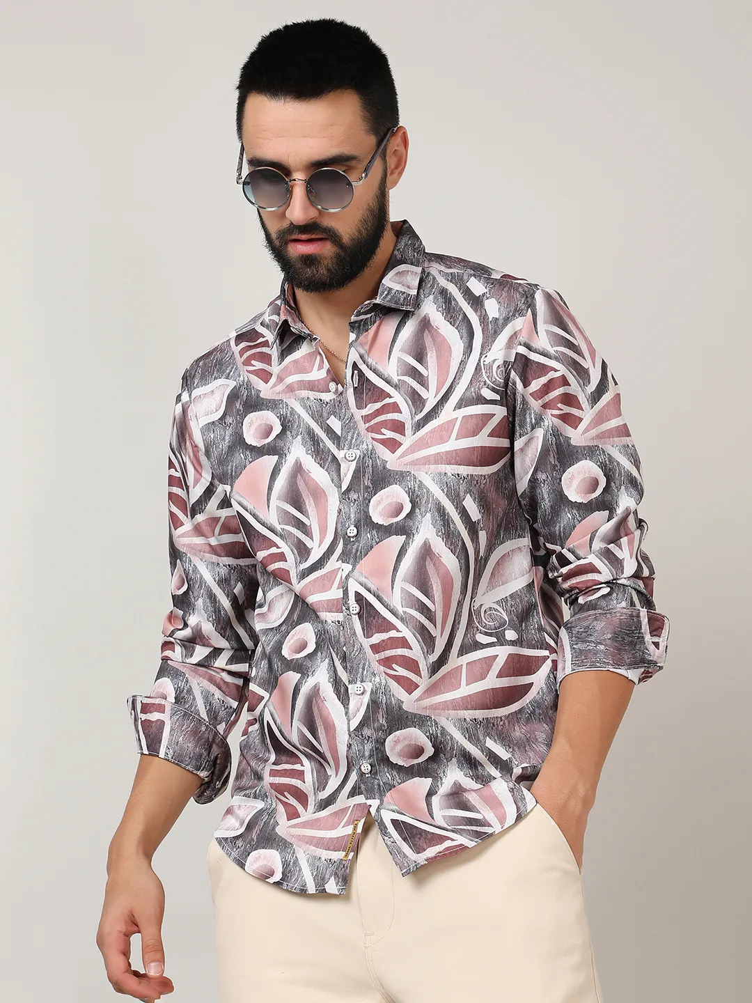 Marble Foliage Shirt - Image 5