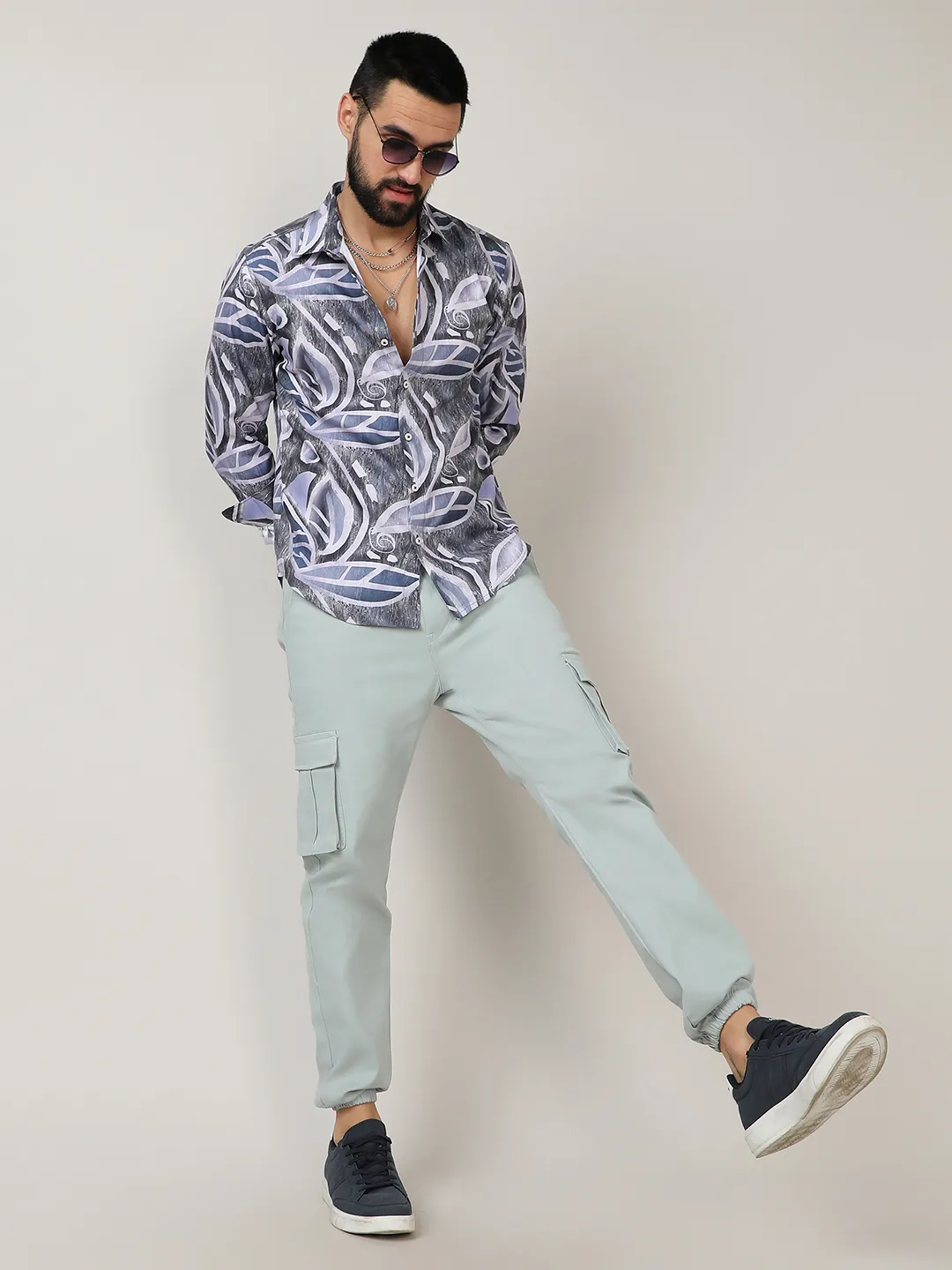 Marble Foliage Shirt - Image 10