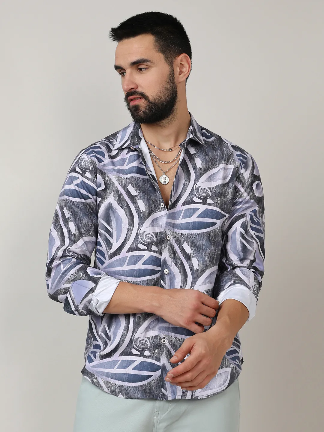 Marble Foliage Shirt - Image 11