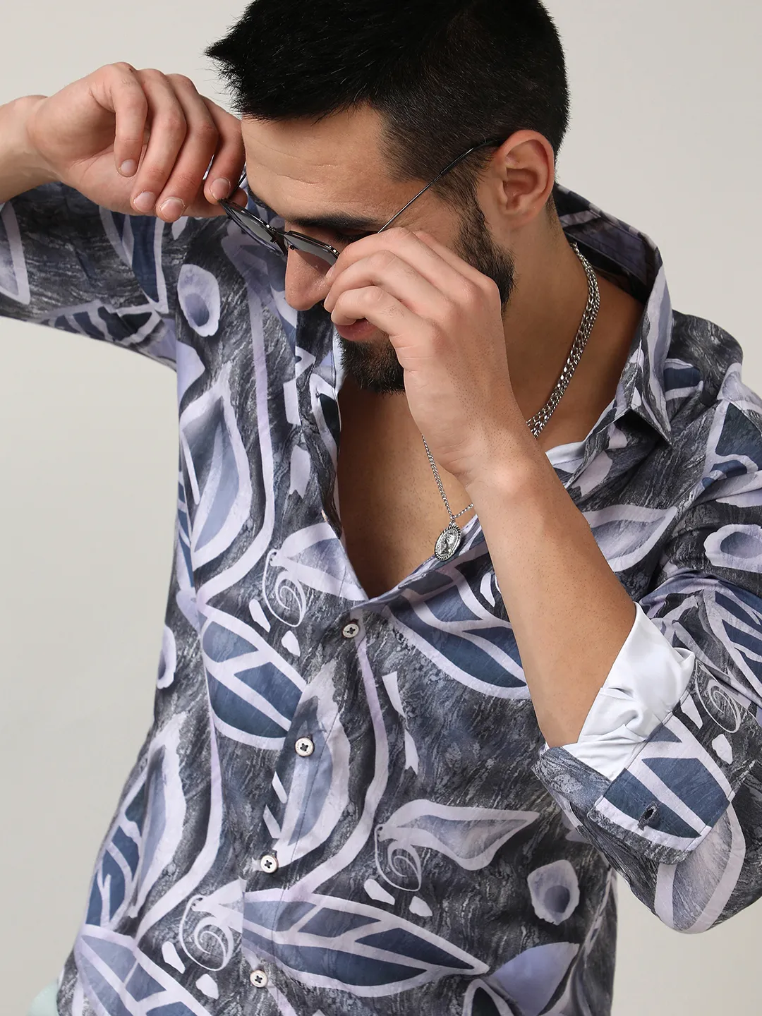 Marble Foliage Shirt - Image 5