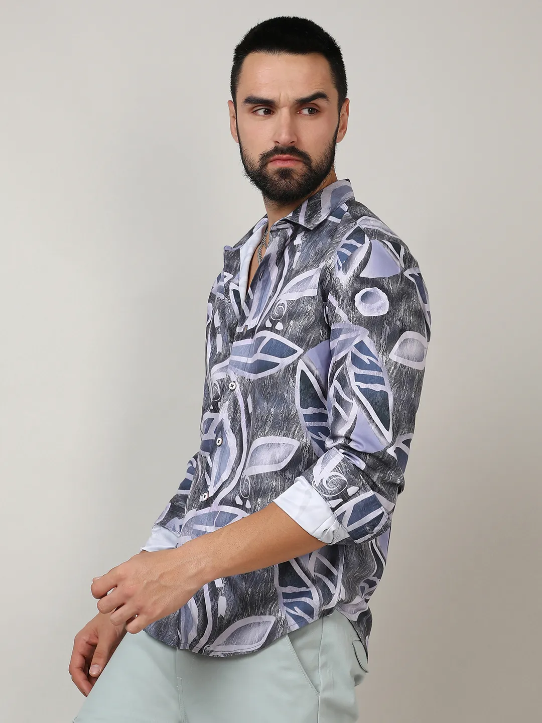 Marble Foliage Shirt - Image 7