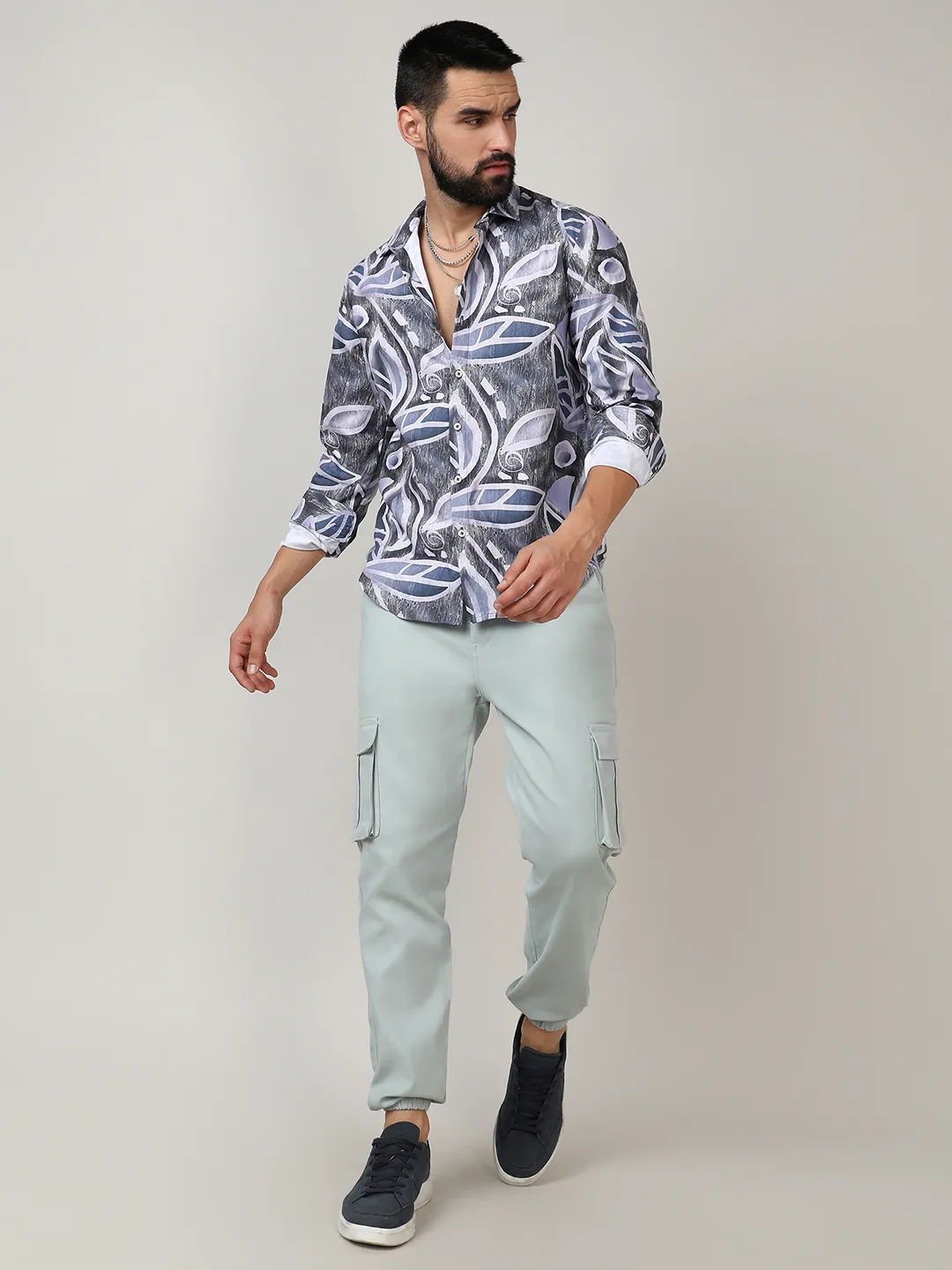Marble Foliage Shirt - Image 9