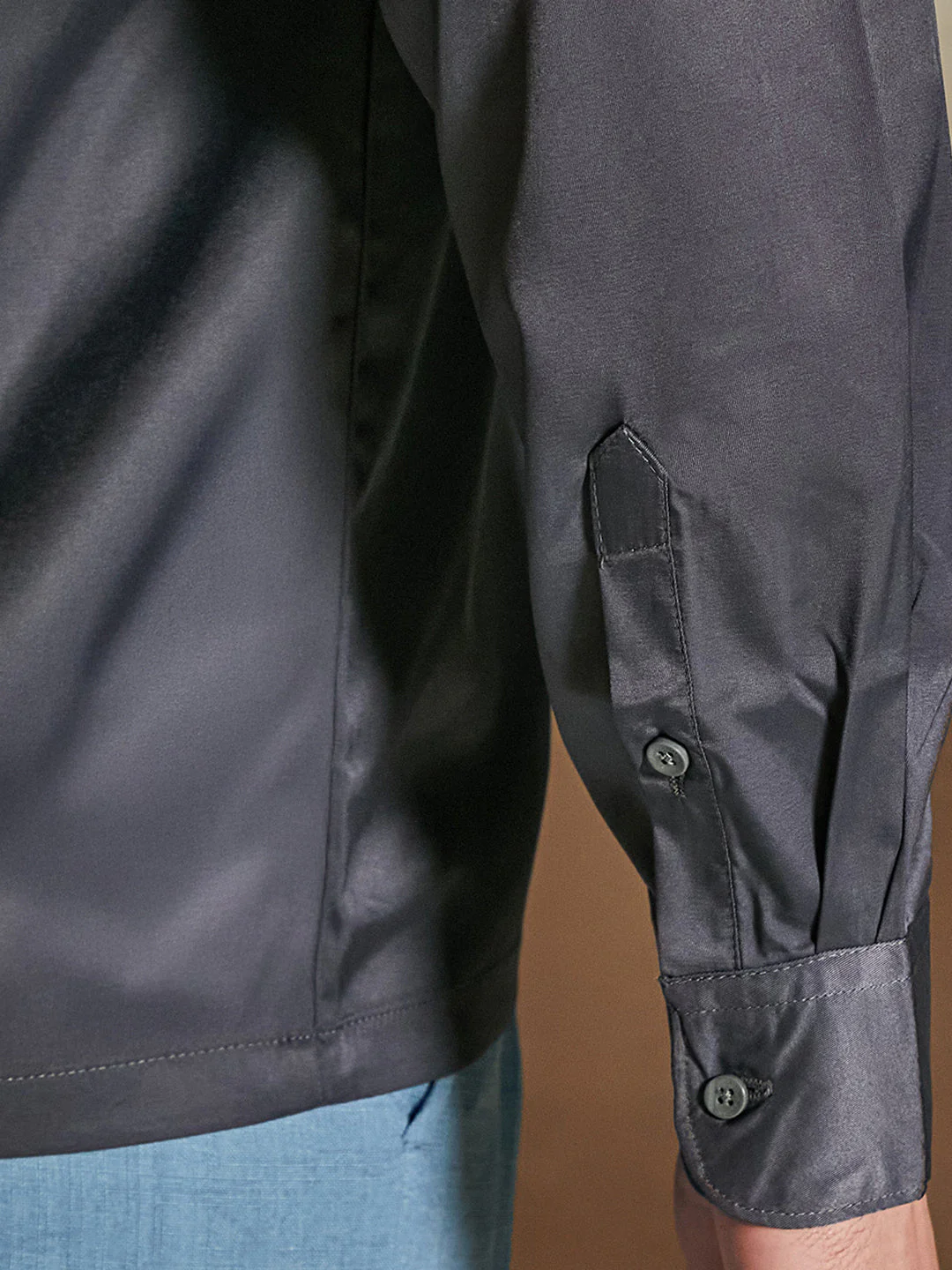 Solid Cuban Shirt - Image 8