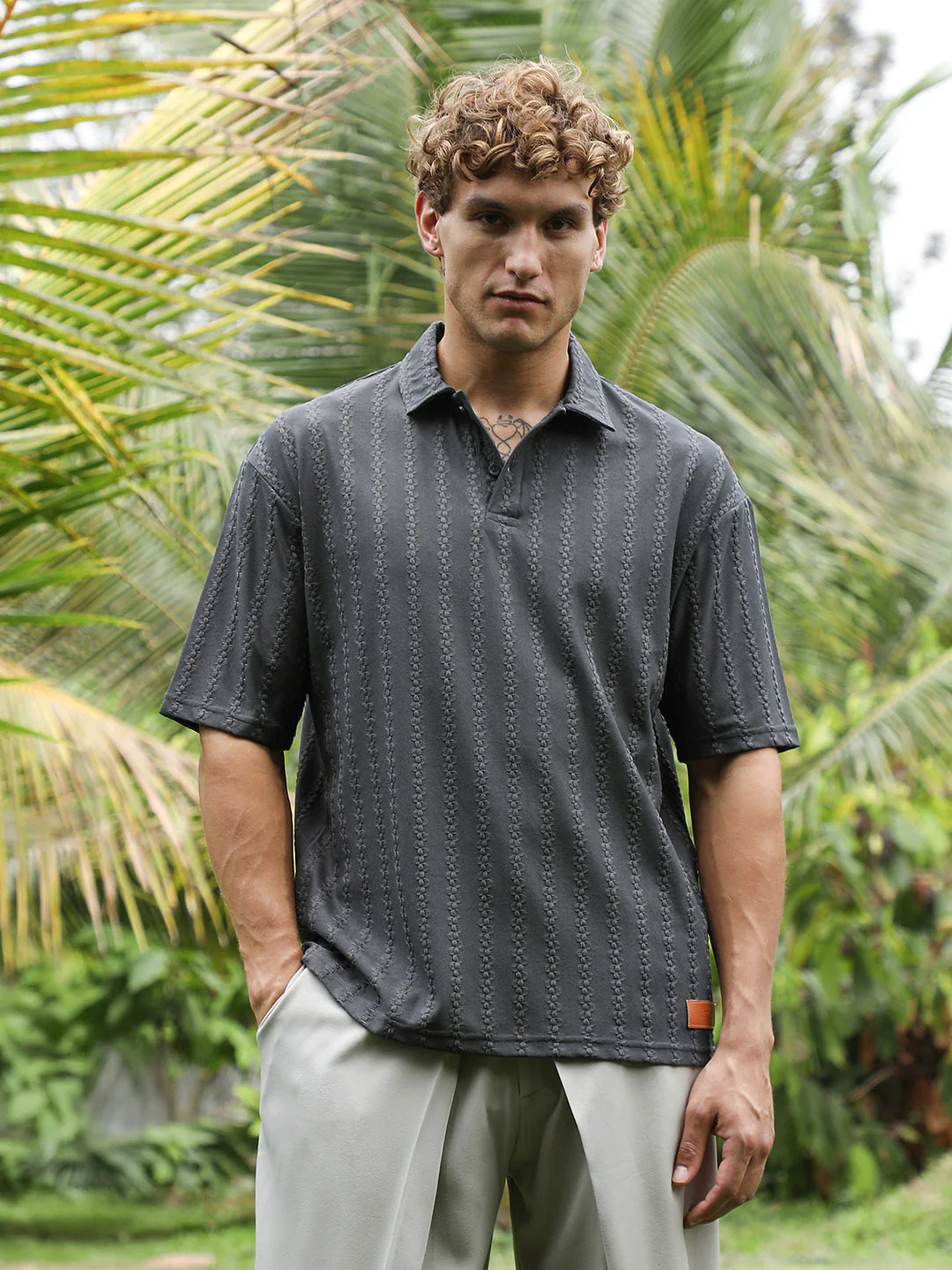 Spiralknot-Tactile Polo T-Shirt - Image 2