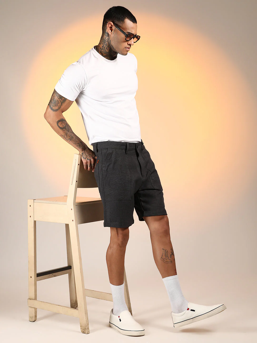 Tailored Carpenter Shorts - Image 6