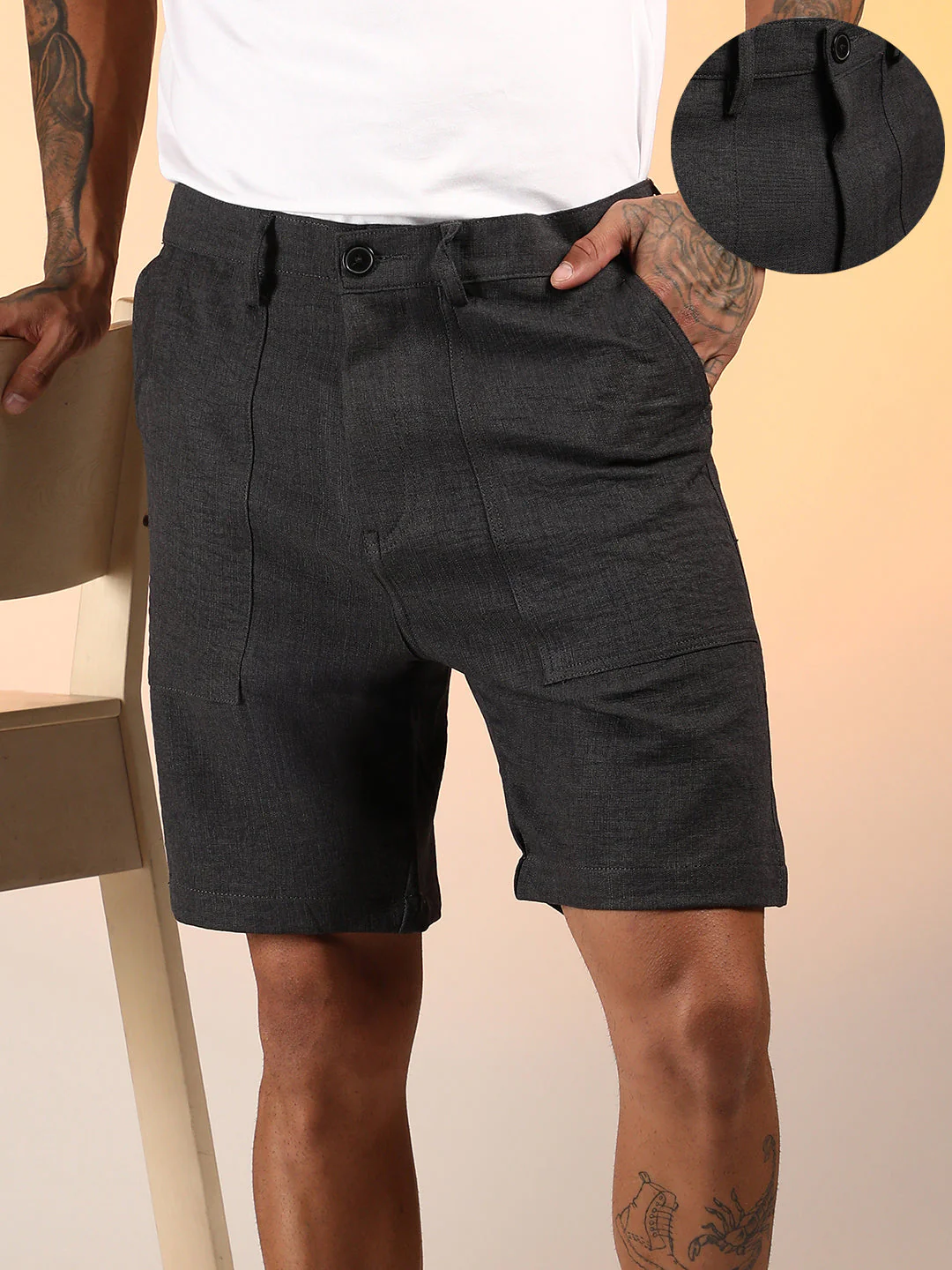 Tailored Carpenter Shorts - Image 8