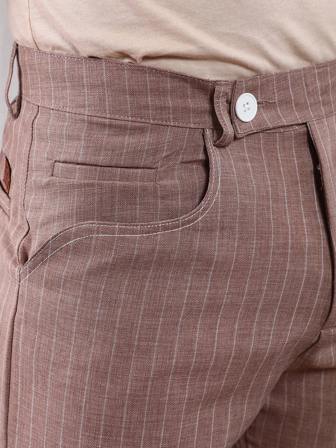 Pinstriped Shorts - Image 7
