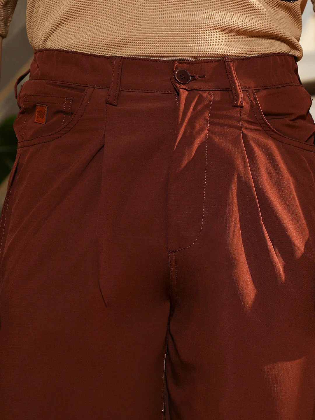 Light Weight - Pleated-Tapered Trousers - Image 7