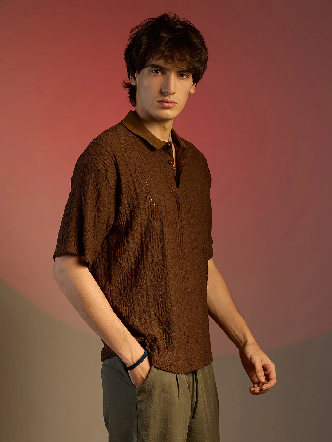 Argyle Oversized T-Shirt - Image 5