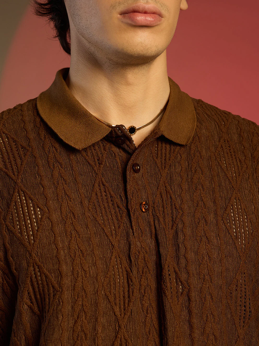 Argyle Oversized T-Shirt - Image 8