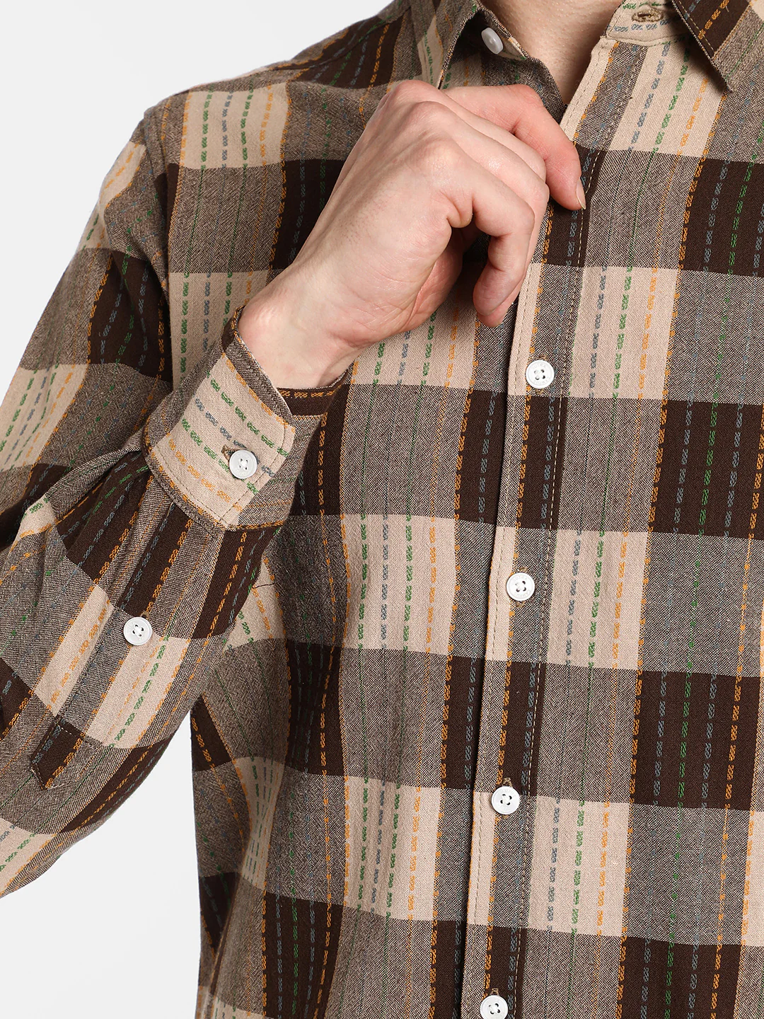 Chalk-Buffalo Check Shirt - Image 16