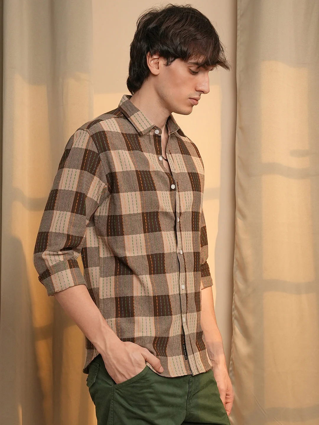 Chalk-Buffalo Check Shirt - Image 3