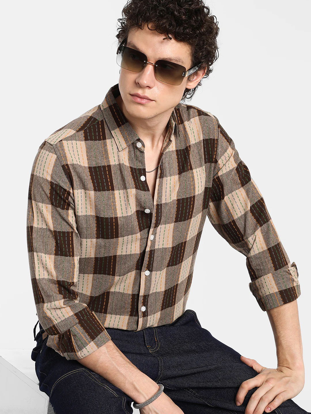 Chalk-Buffalo Check Shirt - Image 9