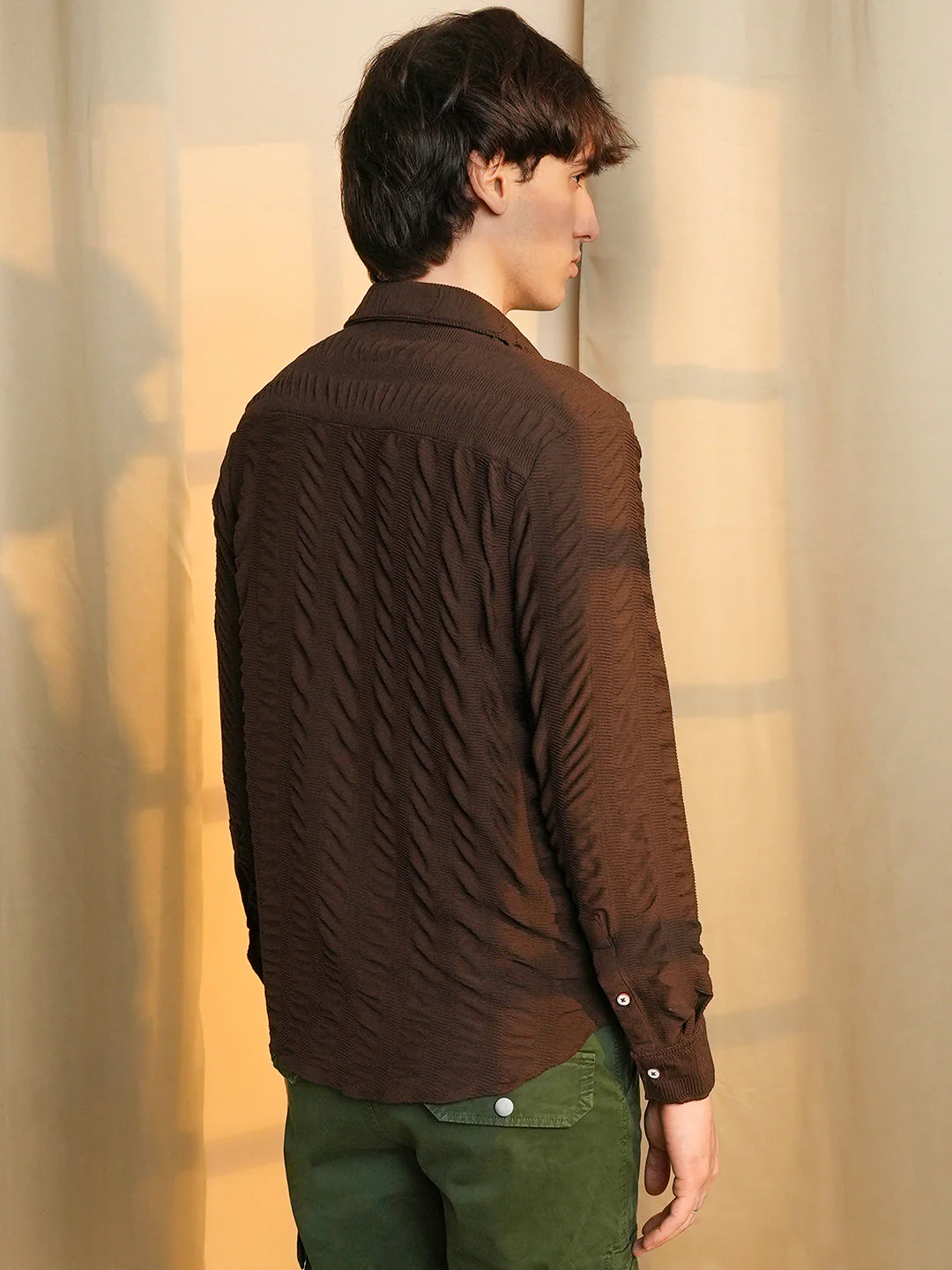 Chunky-Seersucker Shirt - Image 4