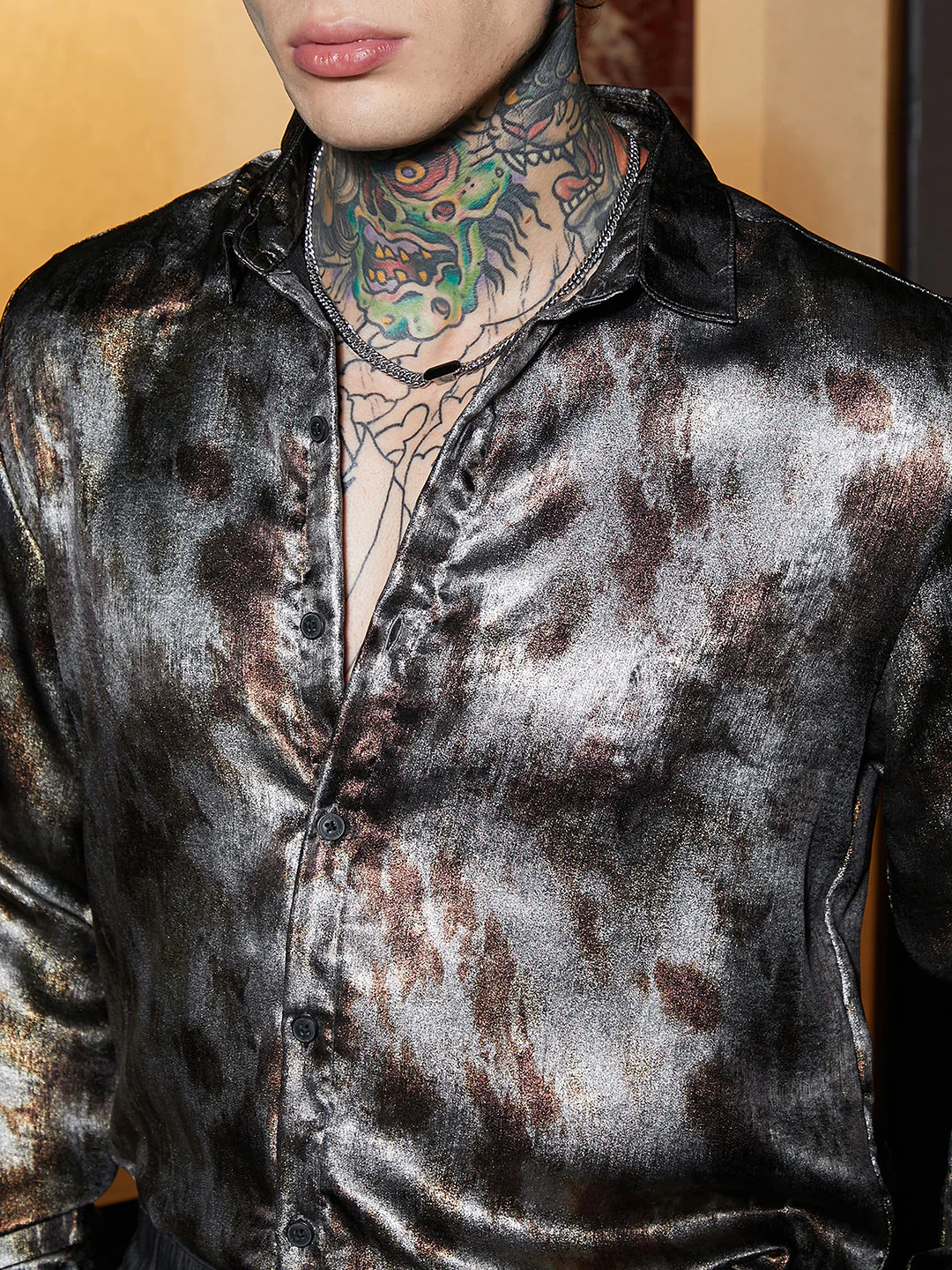 Metallic-Pigment Shirt - Image 6