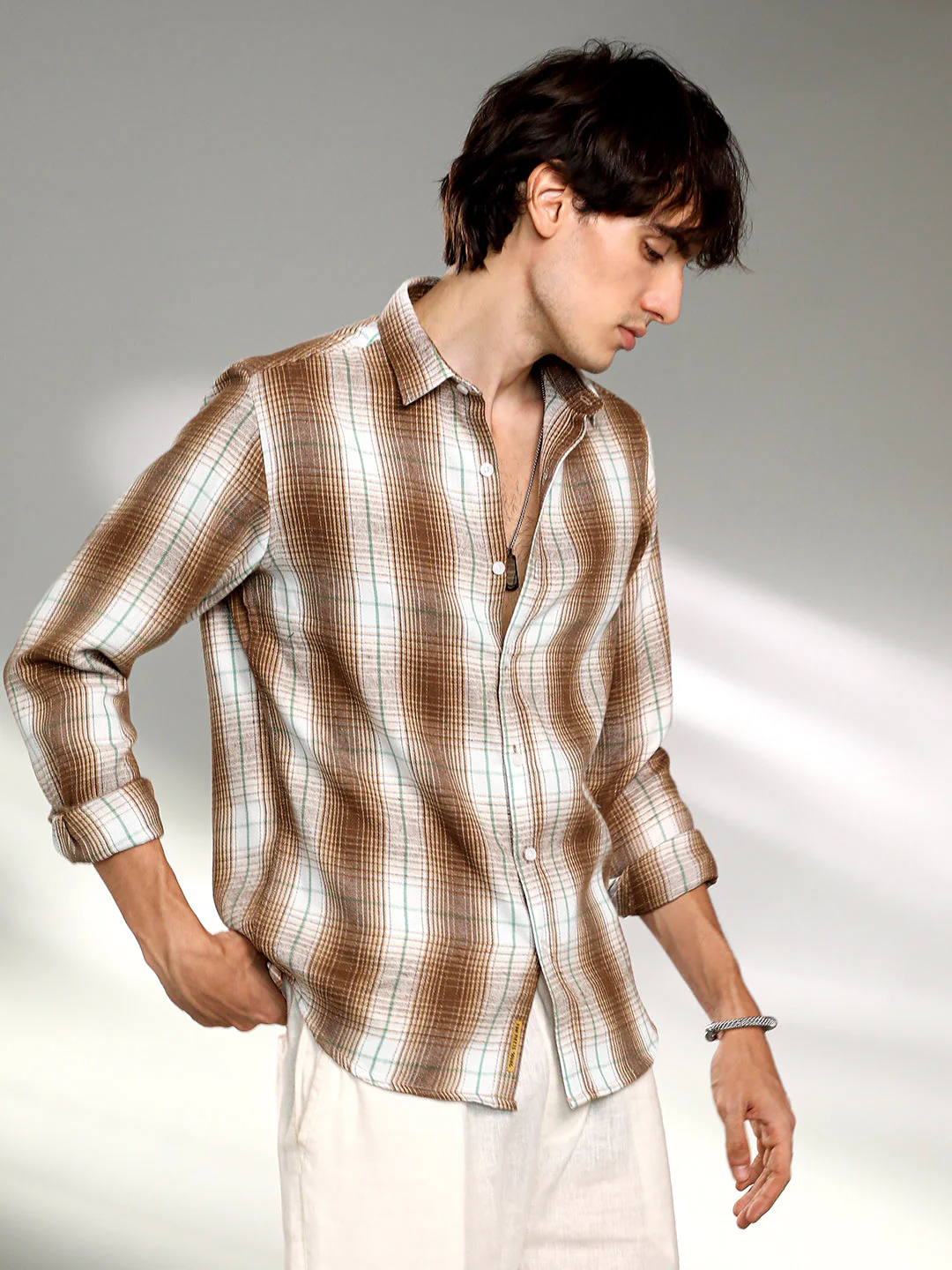 Ombre Buffalo Check Shirt - Image 3