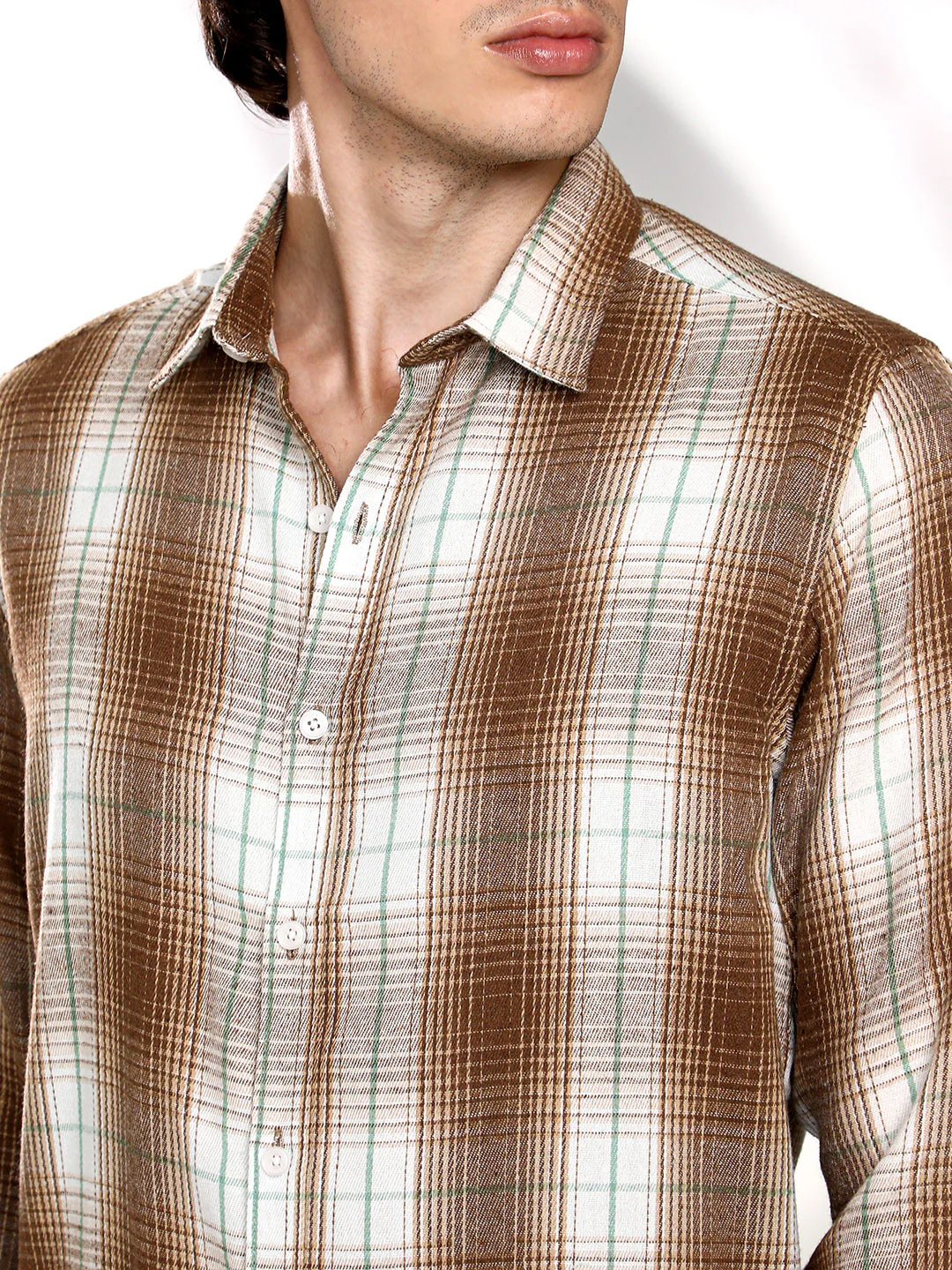 Ombre Buffalo Check Shirt - Image 7
