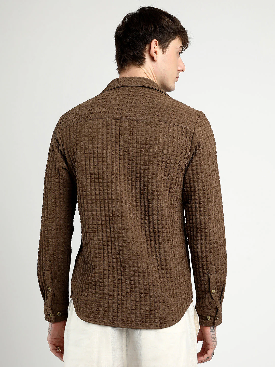 Cube-Textured Shirt - Image 4