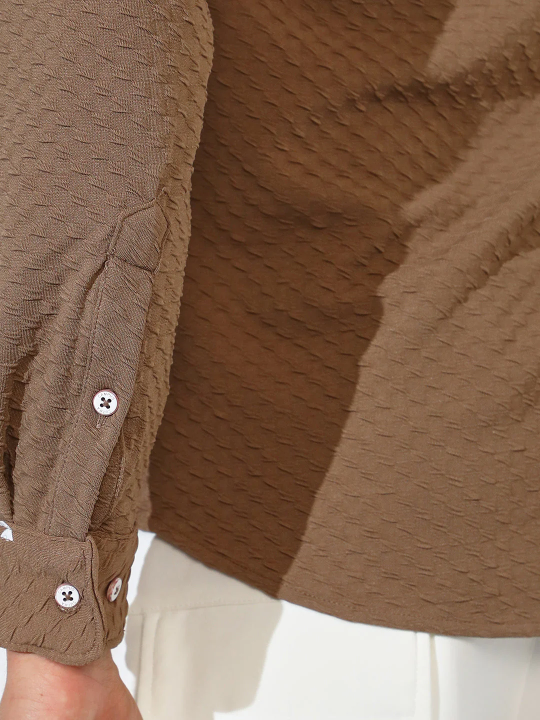 Cubic-Textured Shirt - Image 8