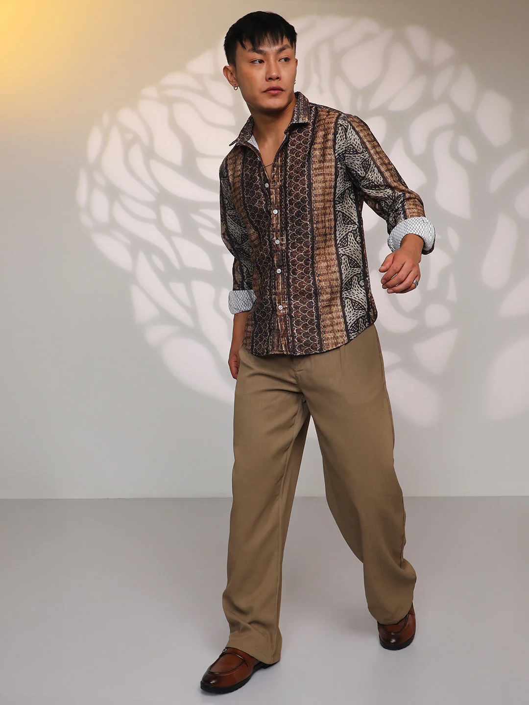 Folk Print Shirt - Image 5