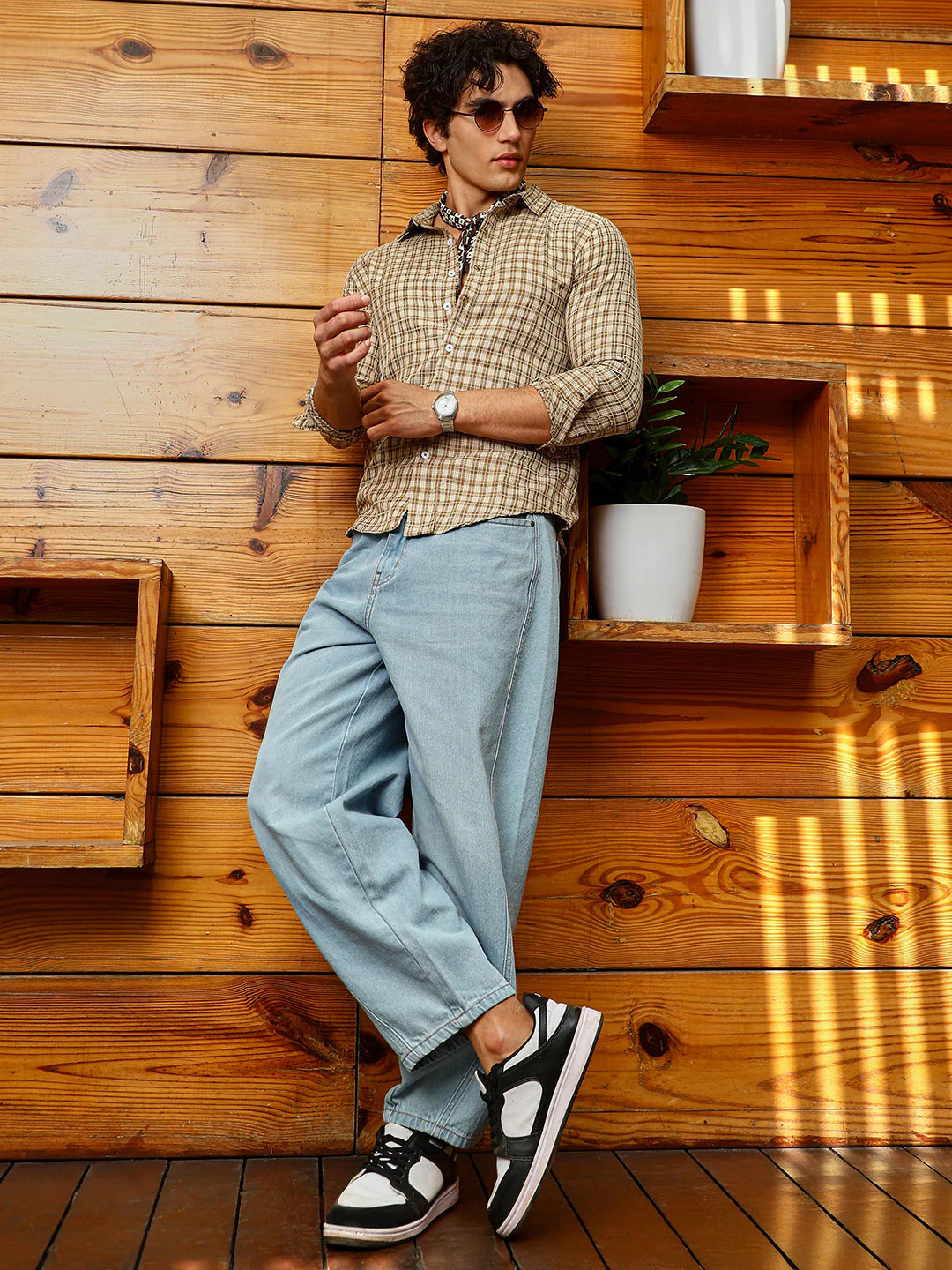 Micro-Plaid Shirt - Image 6