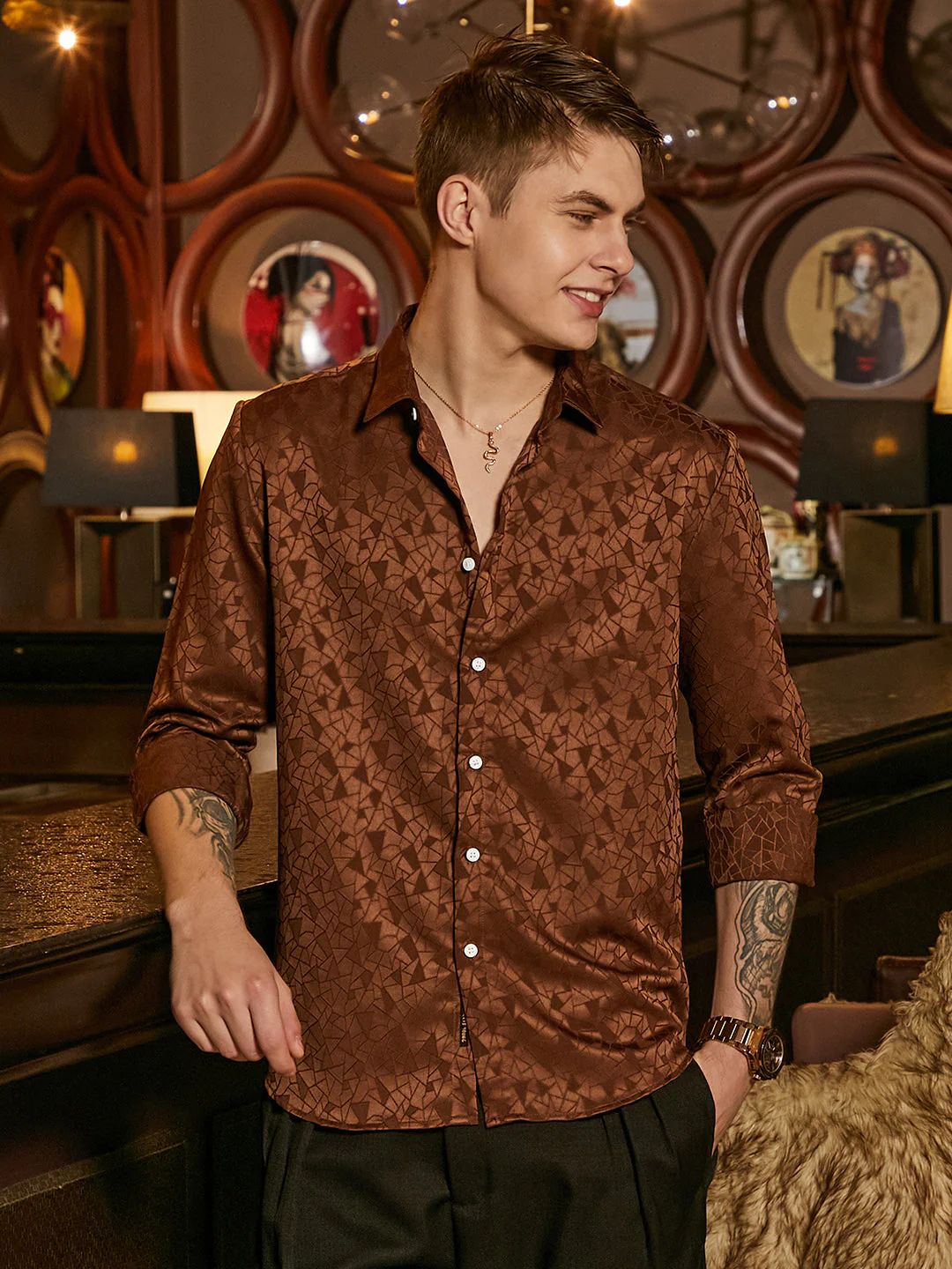 Mozaic-Tactile Shirt - Image 2