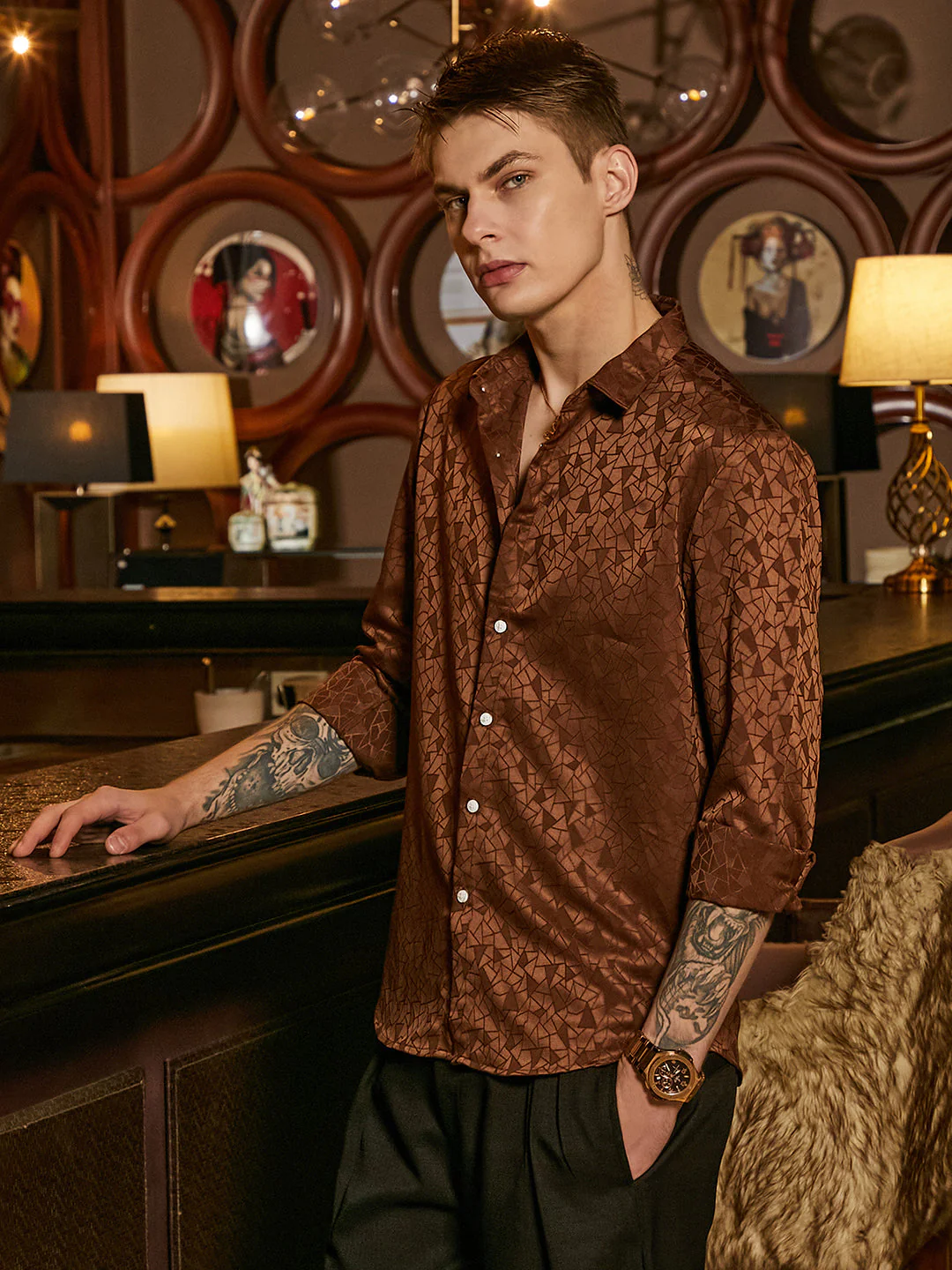Mozaic-Tactile Shirt - Image 3