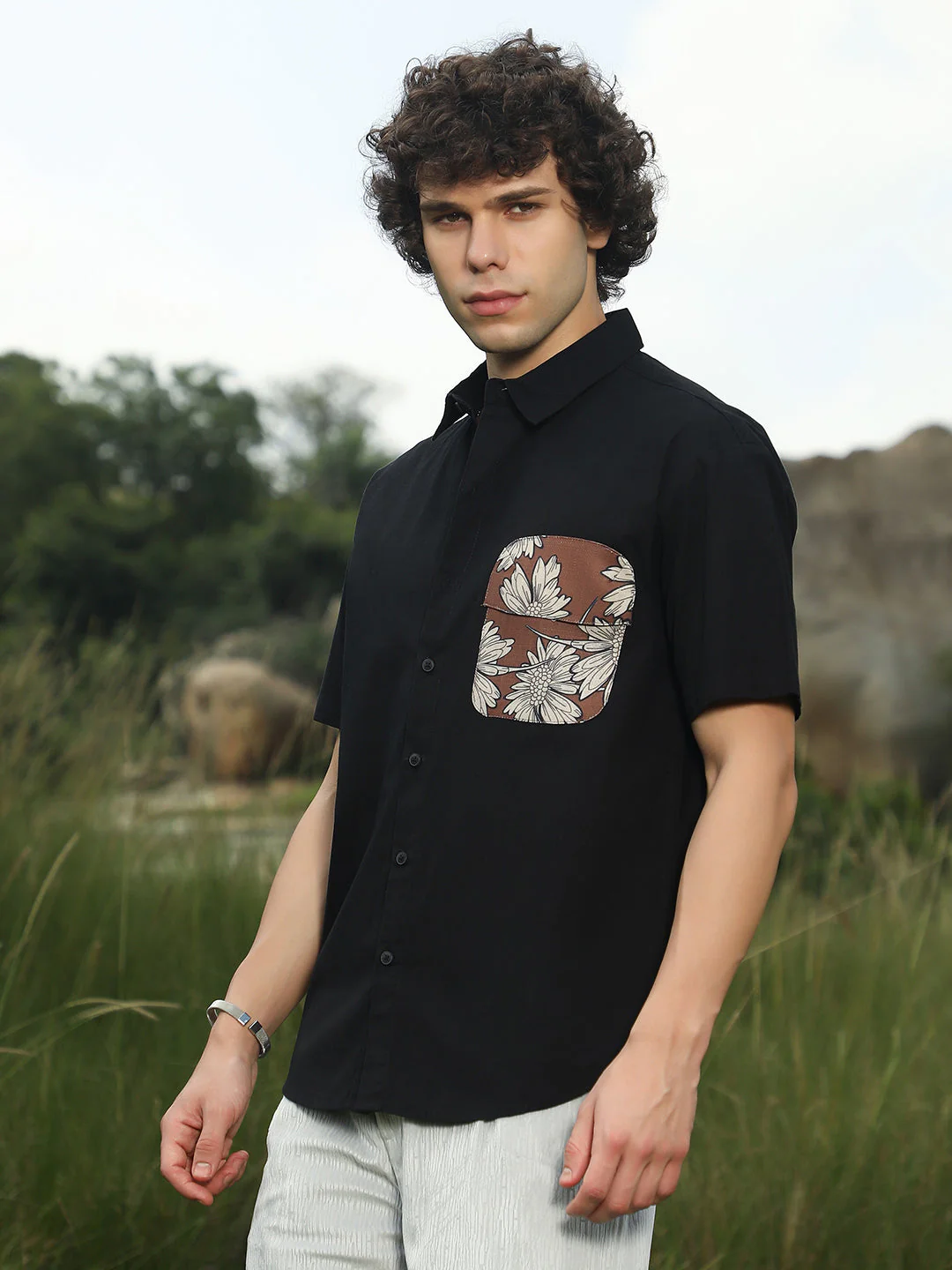 Flora-Block Shirt - Image 3
