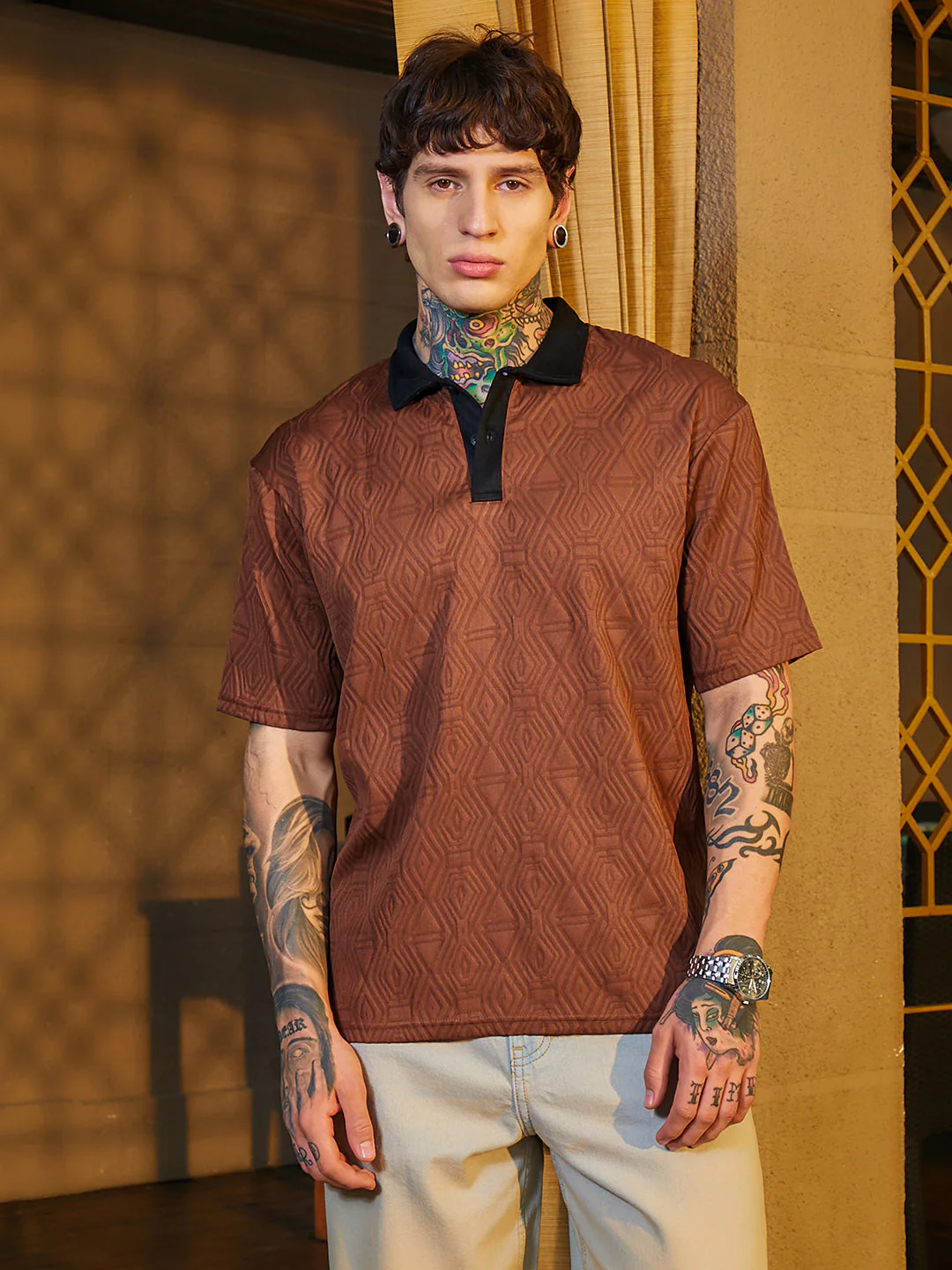 Triad Contrast Polo T-Shirt - Image 2