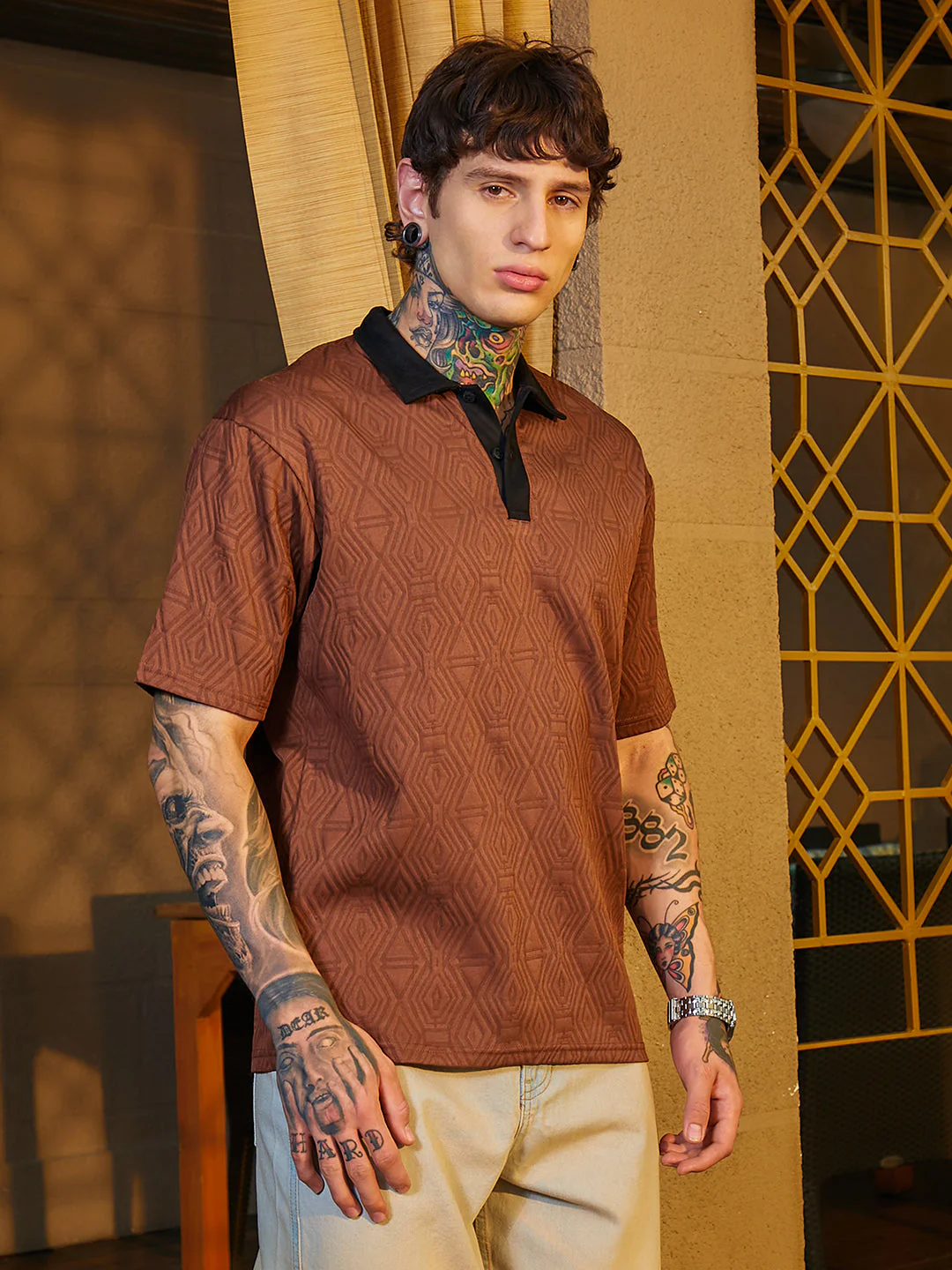 Triad Contrast Polo T-Shirt - Image 3