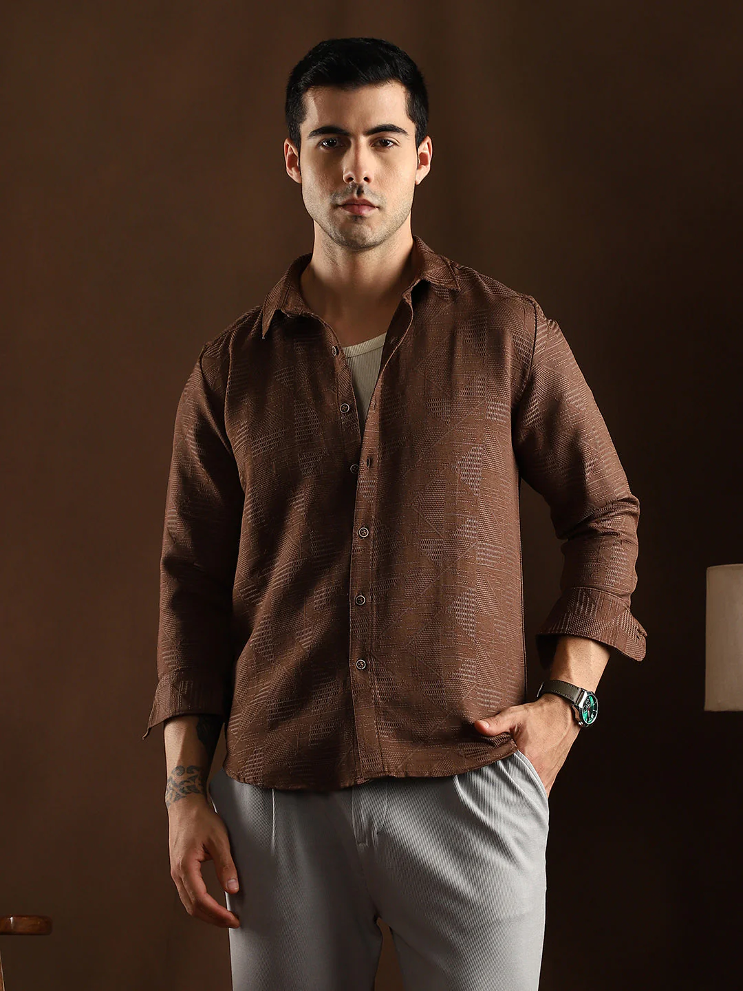 Overlap-Weave Shirt - Image 2